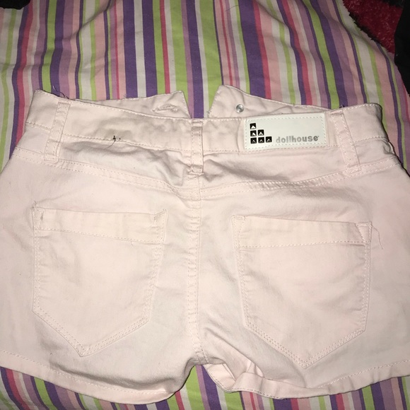 Blush Pink Shorts - Picture 2 of 3